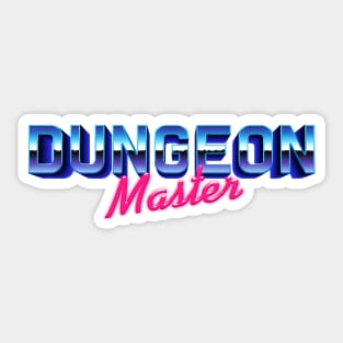 80s Dungeon Master Sticker